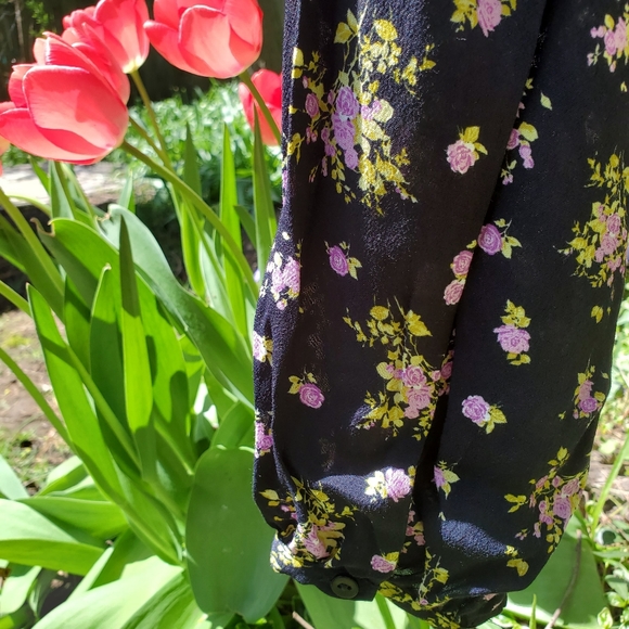 ZARA| FLORAL PRINTED CROP TOP - Picture 11 of 13